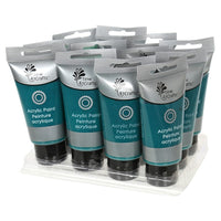 Time 4 Crafts 75ml Acrylic Paint, 6.75 x 6 inches, Pack of 12, Green-Set: includes a total of 12 vibrant, richly pigmented acrylic paint tubes (all in the same color), perfect for art teachers, hobbyists, professionals, hospitals, daycares, workshops