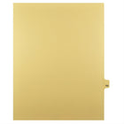Mark Maker Legal Tabs - Letter Size - Buff - 1/25th cut - 25 tabs per package - 5 packages Pack - Number 193-Buff Single Tabs