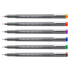 Staedtler Pigment Liners - Colours - Assorted - 6 Pack-6 pigment liners in assorted colours