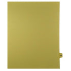 Mark Maker Legal Exhibit Index Tab Buff Single Tabs, 1/15th Cut, Letter Size, No Holes, Number 133, 25 Pack-Buff Single Tabs, 1/15th Cut