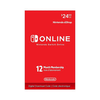 Nintendo Switch Online 12-Month Individual Membership [Download]-When you purchase this item an electronic code will be emailed to you by Codes 2 GO Inc., normally within 24 hours after completing your purchase.