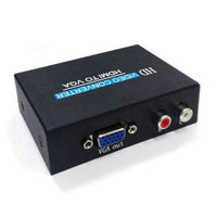 Speedex - Convertisseur HDMI à VGA avec boîte audio vidéo HD-Connexions : HDMI, VGA Audio RCA