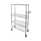 Kleton Push Carts, 4 Shelves, 36"W-Durable, dependable transport solution