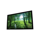 EluneVision 92" Elara Fixed Frame Projector Screen, 16:9-Dimensions: 92" diagonal (80" x 45") viewable with luxurious 3.5" black velour covered aluminum frame border