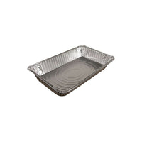 Aluminum Full Size Steam Table Pan, 20-3/4" x 12-13/16" x 3-3/8", 346 oz., 40 Pack-Silver