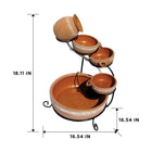 Koolatron Solar Cascading Fountain, 5-Tier-7