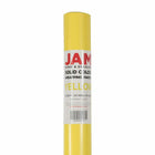 JAM Paper Gift Wrap - Glossy Wrapping Paper - 50 Sq Ft Total - Yellow - 2 Rolls/Pack-The perfect square footage for quickly and easily wrapping your presents
