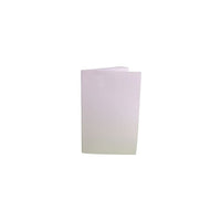 Hygloss Rainbow Brights Blank Books, 8.5" x 5.5", White, 20 Pack (HYG77710)-Blank books are ideal for crafts, sketching and a variety of applications.