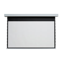Elunevision 220" 16:9 Rear Projection Large Motorized Tab Tension Screen-Electric projection screen