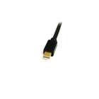 StarTech 6 ft Mini DisplayPort to DVI Cable, M/M-Supports resolutions up to 1920x1200 (PC), and 1080p (HDTV) for an optimal viewing experience