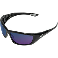Edge Safety Eyewear, Robson Safety Glasses, Blue/Mirror Lens, Polarized Coating, Mceps Gl-Pd 10-12 - 2 Pack-Lens Coating Polarized