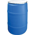 SCN Industrial Polyethylene Drums, 30 Us Gal. (25 Imp. Gal.), Open Top, Blue-Colour: Blue