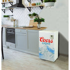 Coors Light Compact Fridge with Bottle Opener - 3.2 cu ft-Adjustable temperature control