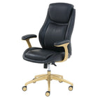 Beautyrest Charlotte Manager's Chair - Black-Weight Capacity: 275 lbs. (6-8 hrs)