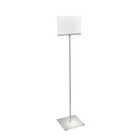 Azar Pedestal Two-Sided Sign Holder - 11" W x 8.5" H-Sold in Multiples of: 1