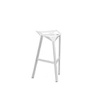 Plata Import Web Stool, 30"H, White, 2 Pack-Bar Stool