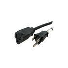 StarTech 10' 14 Awg Power Cord Extension, Black-Power cord extension extends the distance of a monitor, scanner or printer from a PC