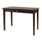 Winsome Rochester Console Table With One Drawer, Shaker, Antique Walnut-Handsome and simple console/hall table with one Drawer. Shaker style in antique walnut finish.  Assembly required.
