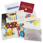 JAM PaperMD – Assortiment de cartes de joyeux anniversaire, 5 5/8 x 7 7/8 po, 50/paquet-Ensemble de cartes Joyeux anniversaire
