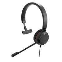 Jabra Evolve 20SE UC Mono Headset (4993-829-409)-Clearer Conversation for Greater Efficiency - Entry-level professional headset with easy call management and great sound for calls and music