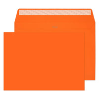 Blake Creative Color Bright Orange Invitation Envelopes - 9" W x 12 3/4" L - Pumpkin Orange - 10 Pack-Pumpkin Orange