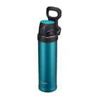 Zojirushi Flip-and-Go Insulated Bottle - 20 oz. - Teal-Stainless steel vacuum insulation keeps beverages hot or cold for hours