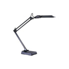 Dainolite – Lampe de bureau fluorescente longue portée, 29 x 5 x 36 po, noir (ULT133-BM-BK)-1 ampoule de 13W (comprise)
