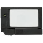 TRU RED Folding-Handle Magnifier with LED Light - 2" x 3-1/2" - 2x Magnification - Black-Folding handle adjusts 180º