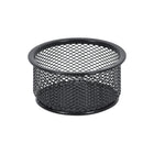 Staples Metal Mesh Small Doodad Cup - 2" x 3-1/2" Diameter-Organize your work area so everything is exactly where you need it