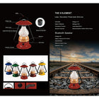 De-Light Series The 5 Elements All-In-One Lamp, Earth Black-Materials: Bamboo+Metal+Glass+Plastic