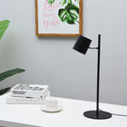 DAC Metal LED Desk Lamp with Rotating Head - Black-Eye-Caring: Offers flicker-free, glare-free light to prevent eyestrain