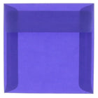 JAM Paper 6 x 6 Square Envelopes, Primary Blue Translucent Vellum, 100 Pack (PACV517g)-Primary blue