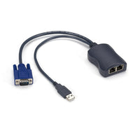 Black Box KV1405A CX Series Dual Server Access Module - VGA, USB, 2X CATx-Server Access Module