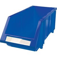 Hi-Stak Plastic Bins, Blue, CC239, 12 Pack-Guaranteed unbreakable and distortion-free from -40 to 120 degrees Celsius
