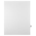 Mark Maker Legal Tabs - Letter Size - White - 1/15th cut - 25 tabs per package - 5 packages Pack - Number 147-White Single Tabs