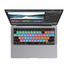 JCPal VerSkin Apple Final Cut Shortcuts Keyboard Protector for MacBook Pro 14"/16"(2021/2023) and MacBook Air 13"/15"(2022/2023/2024)-Over 90 colour-coded, multi-key shortcuts for Apple Final Cut Pro