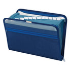 Pendaflex Nylon Fabric Accordion File, 13-Pocket-Fabric file features insertable tabs, sewn edging, a zippered side pocket and zippered closure