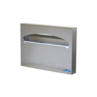 Frost Toilet Seat Cover Dispensers - 15-3/8" W x 2" D x 11-1/8" H - 2 Pack-Wall surface mount