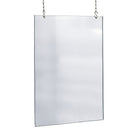 Azar Displays 36" x 24" Hanging Poster Frame (172736)-Use to display advertising information