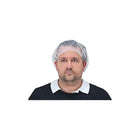 Zenith Safety Bouffant Caps, Non-Woven, White, Large, 2000 Pack-Elasticized band for an optimum fit