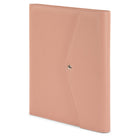 Bugatti Envelope Padfolio - Vegan leather - Rose (WRC5195BU-ROSE)-Padded tablet section fits most 11" tablets
