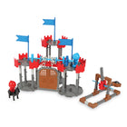 Learning Resources - Castle Engineering & Design Building Set-Concevez, construisez et redessinez plusieurs créations de château avec cet ensemble de bâtiments de 123 pièces !