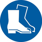 Accuform Signs Boots Pictogram Labels, Vinyl, Roll, 4" L x 4" W-Format Roll