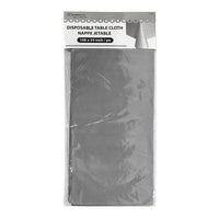 Modern Homes Silver Table Cloth, 108" X 54"-Table Cloth