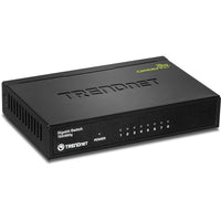 TRENDnet 8-Port Gigabit Greennet Switch (TEG-S82G)-GREENnet technology reduces power consumption by up to 70%*