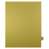 Mark Maker Legal Exhibit Index Tab Buff Single Tabs, 1/25th Cut, Letter Size, No Holes, Number 71, 25 Pack-Buff Single Tabs, 1/25th Cut