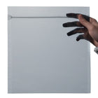 JAM Paper Foil Envelopes with Zip Lock Closure, 8.5 x 8.5, Clear Foil, 25 Pack (3008D8DG4906)-Colour: Clear