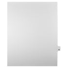 Mark Maker Legal Tabs - Letter Size - White - 1/25th cut - 25 tabs per package - 5 packages Pack - Number 44-White Single Tabs