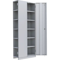 Metalware RK904 Boltless Shelving Unit, 7-Shelves, 36" x 24" x 88", Light Grey-Adjustable shelving system that provides high strength, yet economical storage capacity for your needs