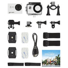 Kitvision Escape HD5 720p Waterproof Action Camera with Mounting Accessories, White-720 p HD Video recording to catch every little detail